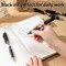 deli Retractable Gel Pens, 50 Pcs Pens Black Ink,0.7mm, Smooth Writing, Fast Dry, No Bleed for Note Taking, Home Office